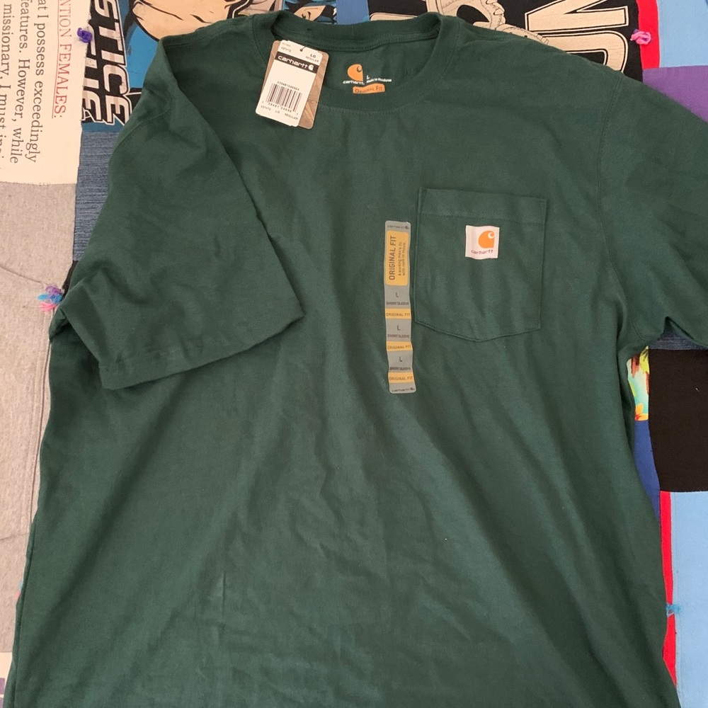 2 Carhartt work shirts